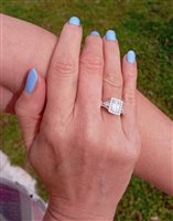 Vicenza - Piazzetta Palladio 2 - Ringe Crivelli Dame DIAMANTI in Gold Diamante 1.08 Ct VR29082 - VR29082